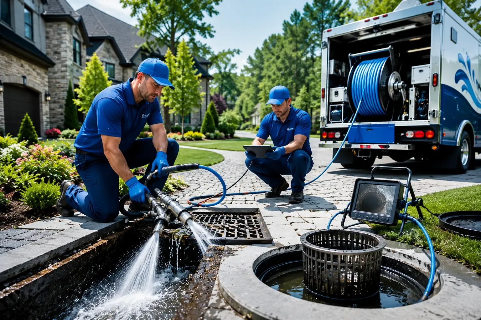 Local outdoor drain cleaning professionals in Stafford, OH
