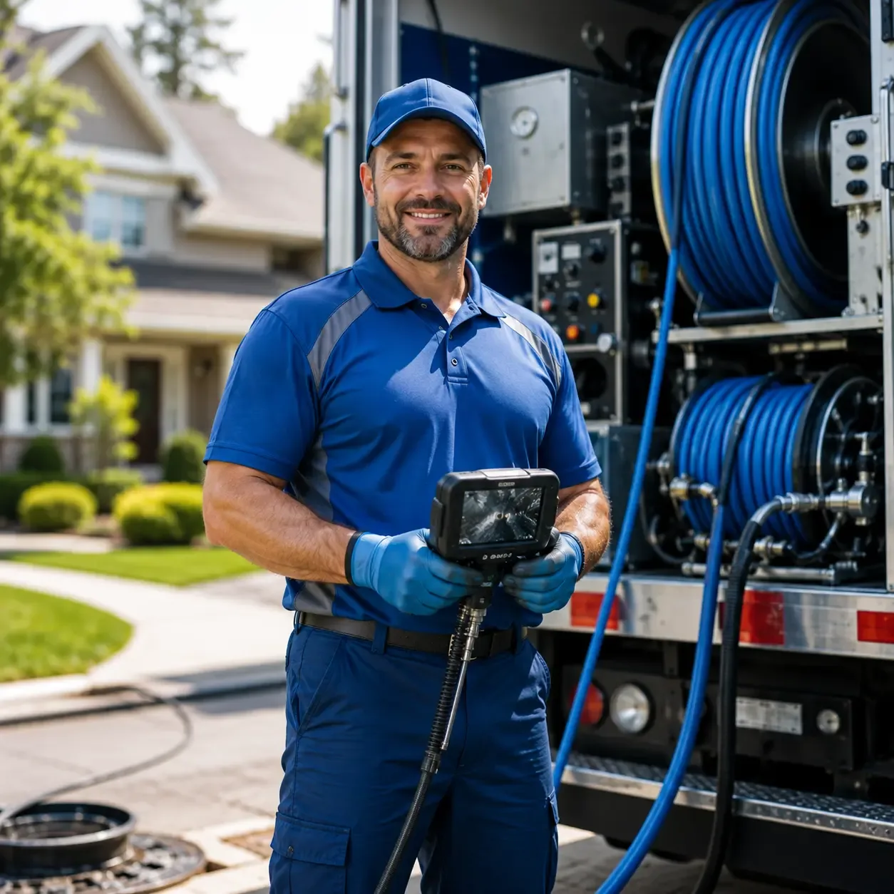 Local outdoor drain cleaning specialists in Stafford, OH
